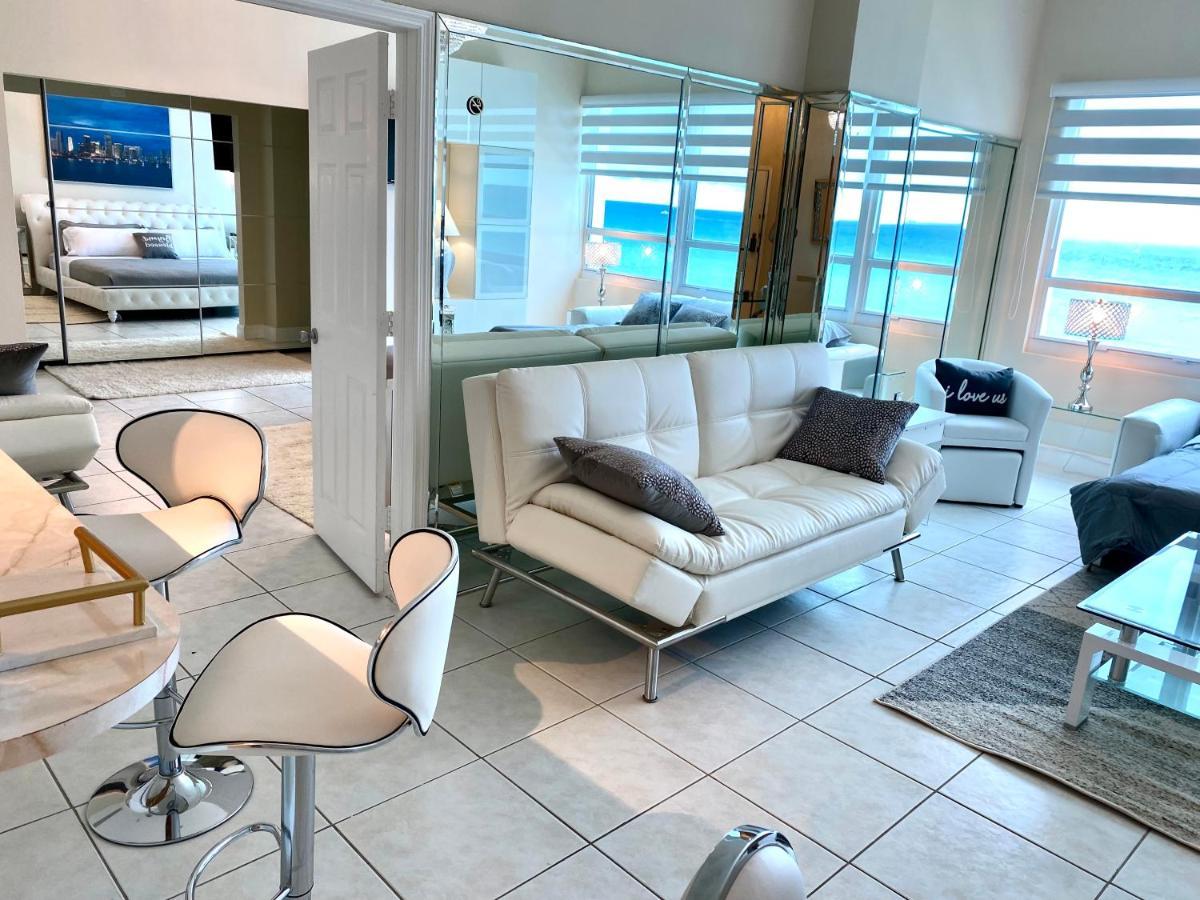 מיאמי ביץ' Castle Beach Resort Condo Penthouse Or 1Br Direct Ocean View -Just Remodeled- מראה חיצוני תמונה