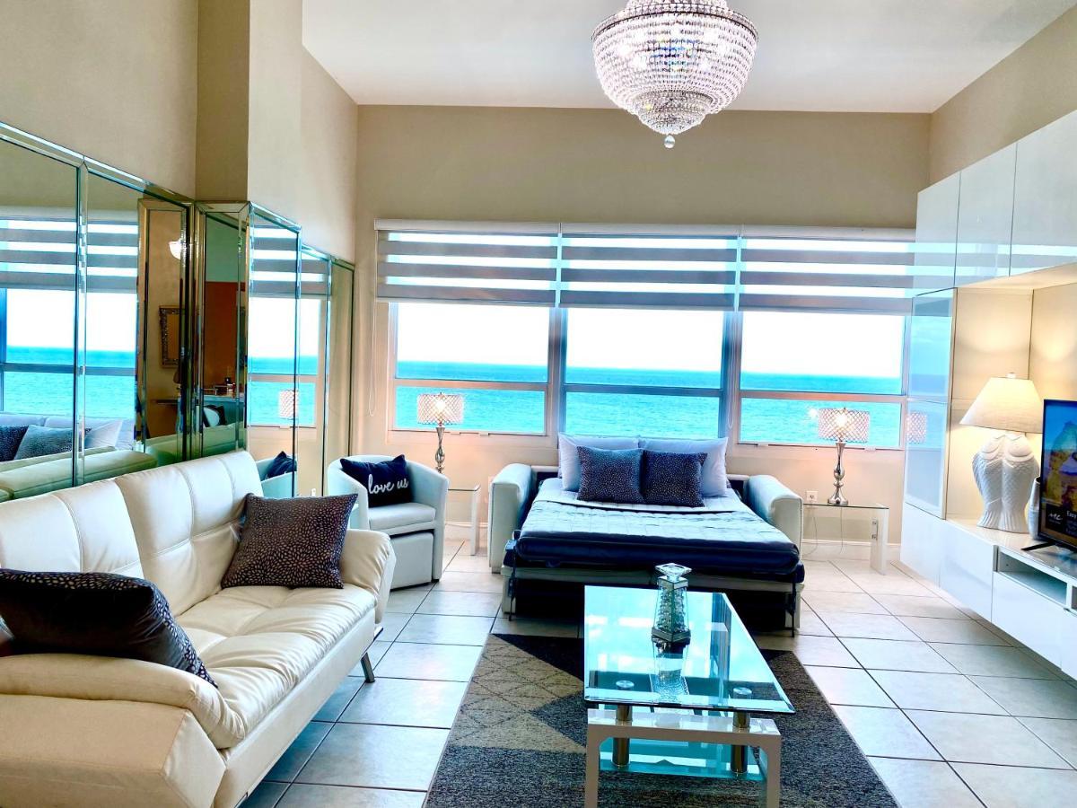 מיאמי ביץ' Castle Beach Resort Condo Penthouse Or 1Br Direct Ocean View -Just Remodeled- מראה חיצוני תמונה