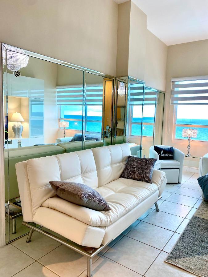 מיאמי ביץ' Castle Beach Resort Condo Penthouse Or 1Br Direct Ocean View -Just Remodeled- מראה חיצוני תמונה