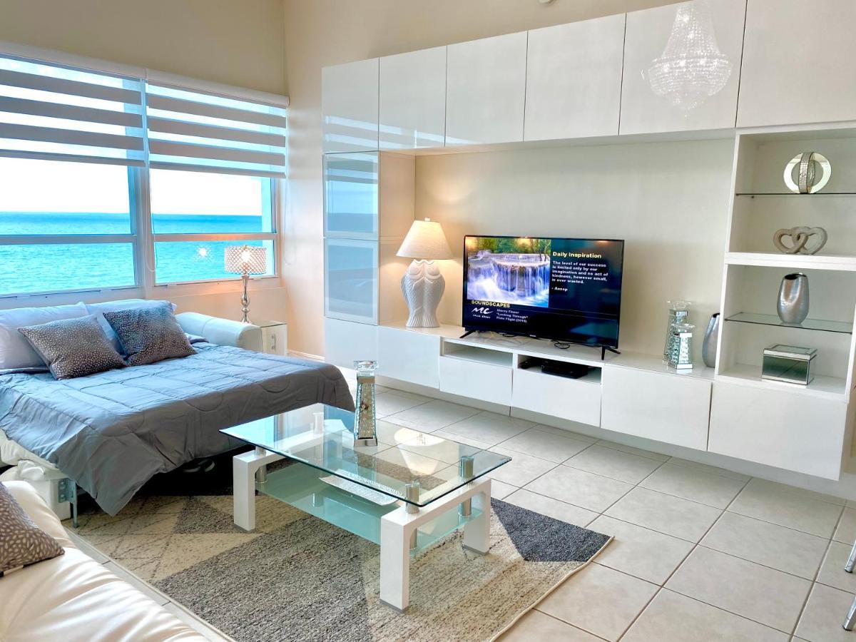 מיאמי ביץ' Castle Beach Resort Condo Penthouse Or 1Br Direct Ocean View -Just Remodeled- מראה חיצוני תמונה